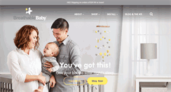 Desktop Screenshot of breathablebaby.com